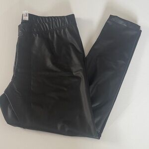 Faux Leather Pants Womens XL Black Old Navy